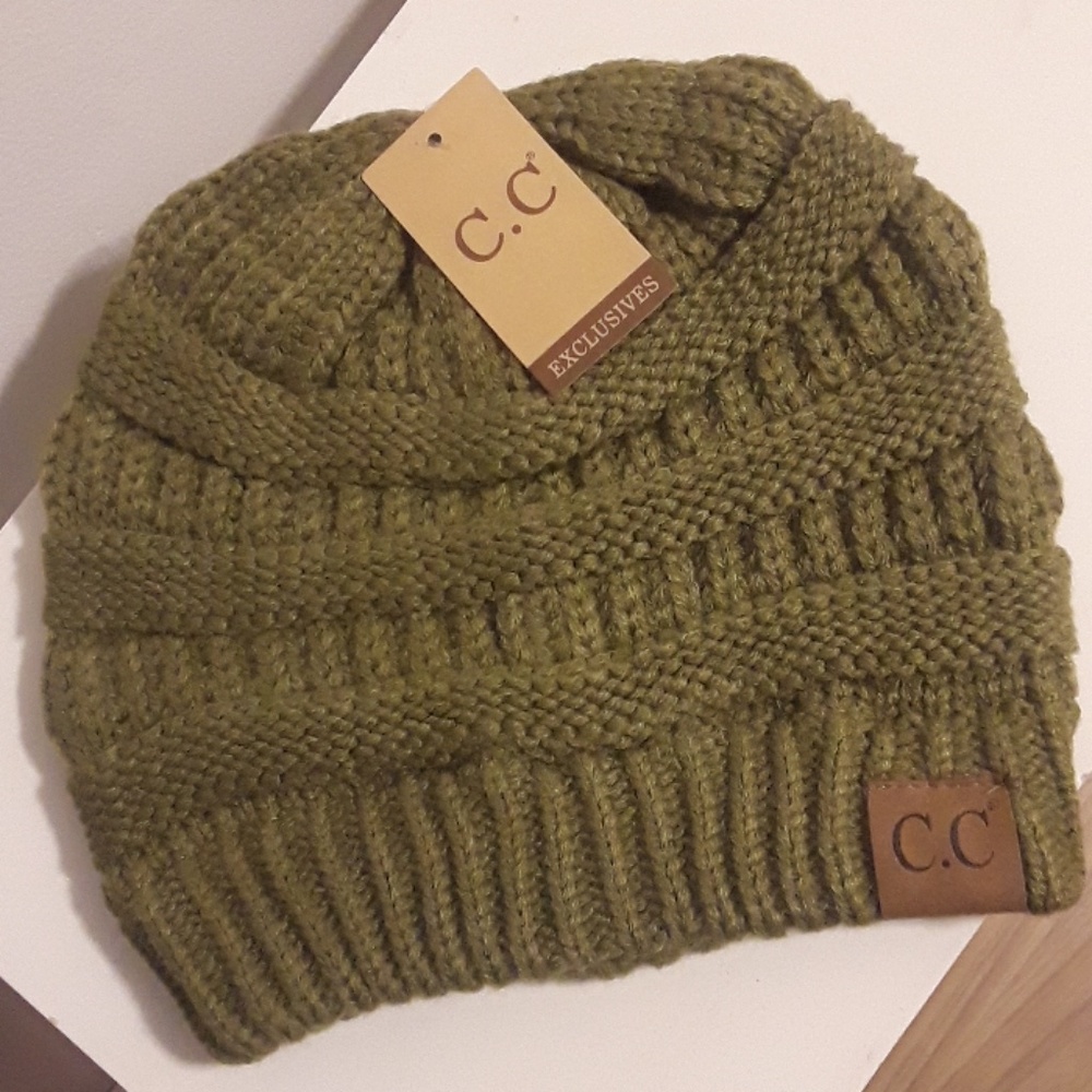 C.C. Hat Olive Green